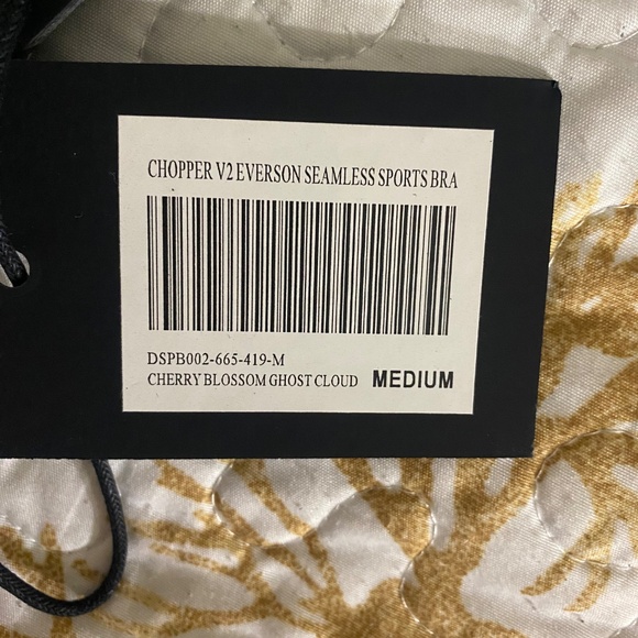 darc sport cherry blossom ghost cloud sports bra - Picture 4 of 5